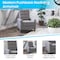 Flash Furniture Modern Gray Fabric Pushback Recliner SG-SX-80415N-GY-GG - alternate 4